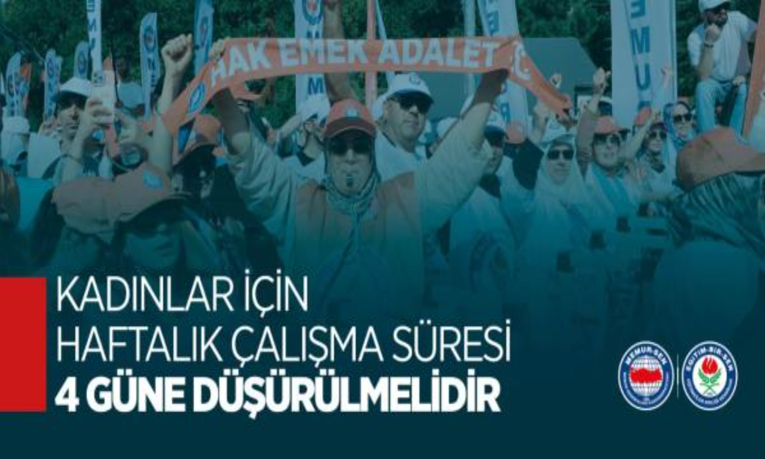 KADINLAR İÇİN HAFTALIK ÇALIŞMA SÜRESİ 4 GÜNE DÜŞÜRÜLMELİDİR