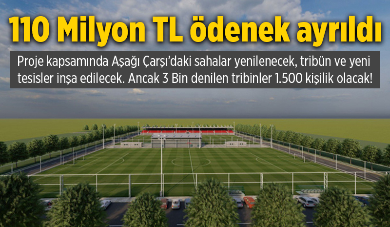 Bingöl Aşağıçarşı için 110 Milyon TL’lik ödenek